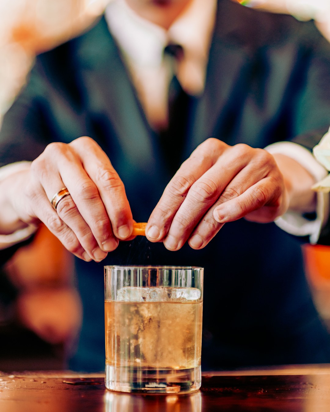 Slide 8 — Golden Hour Old Fashioned.