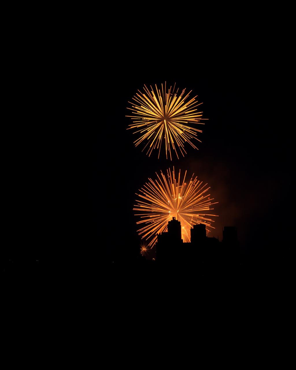 Slide 3 — The first sky we ever lit.